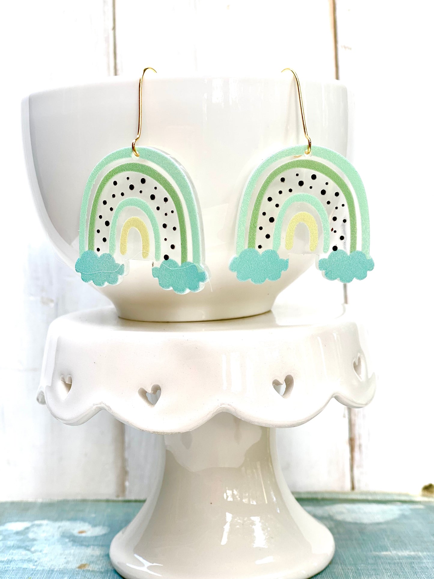 Cloud Rainbow Earrings