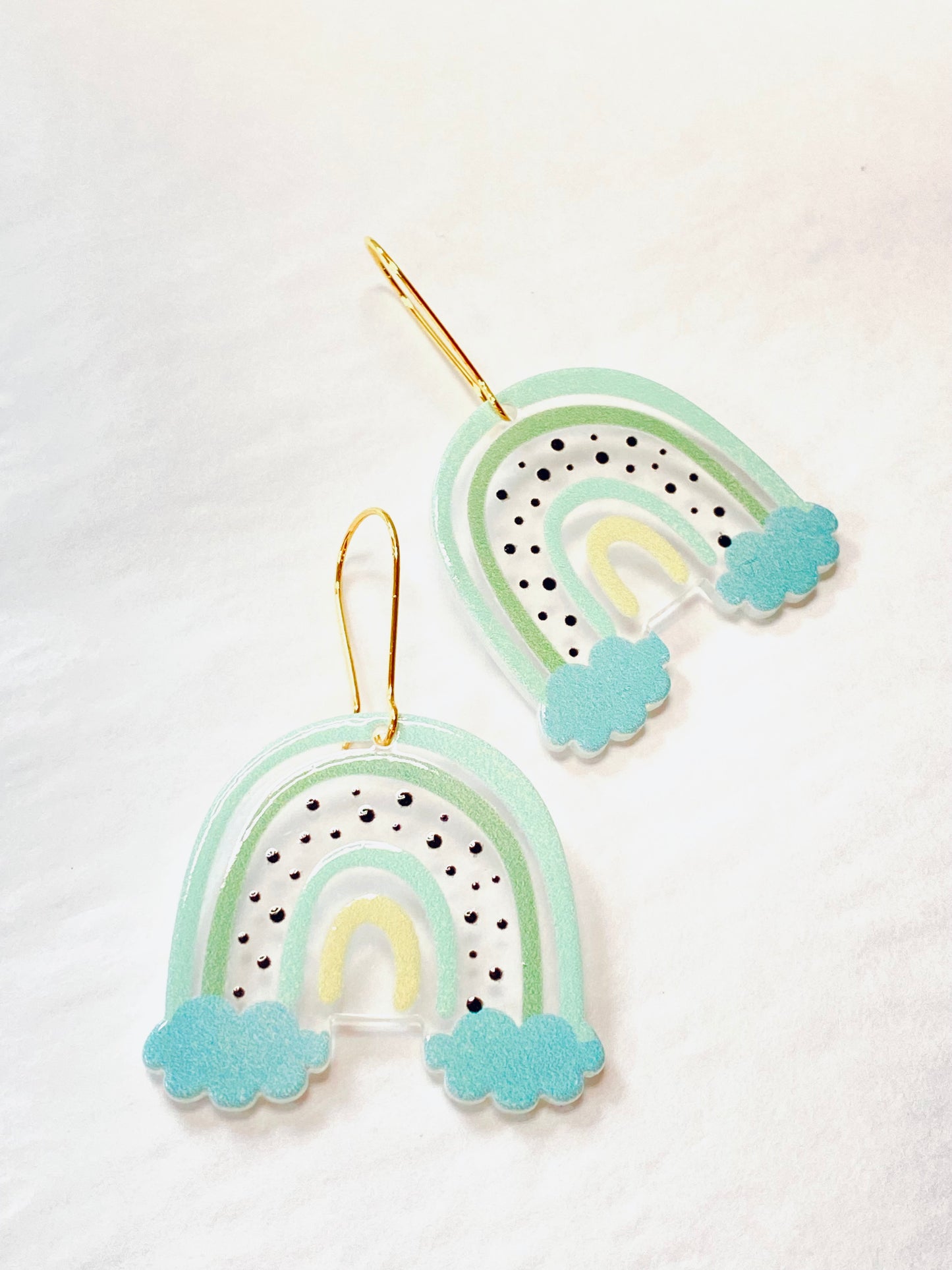 Cloud Rainbow Earrings
