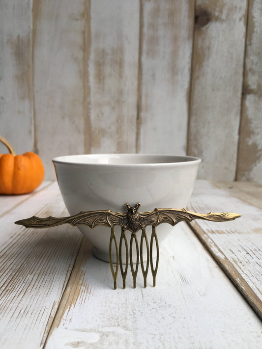 Bat Hair Comb Halloween Bat Hair Clip